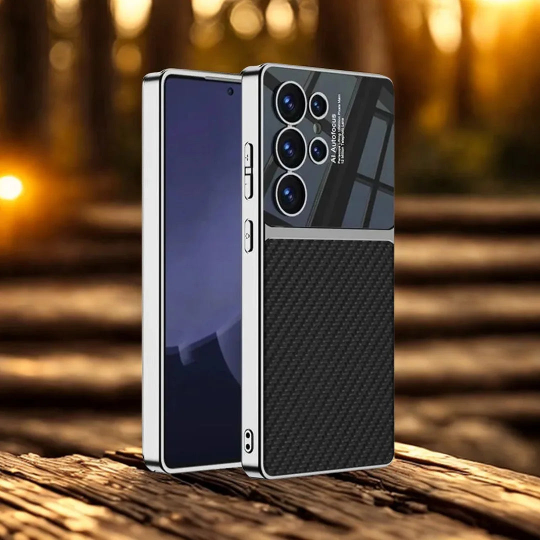 Electroplated Leather Case